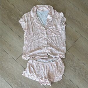 Women's Pink Pajama Set